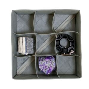 Gray Accessory Organizer Set Of 3